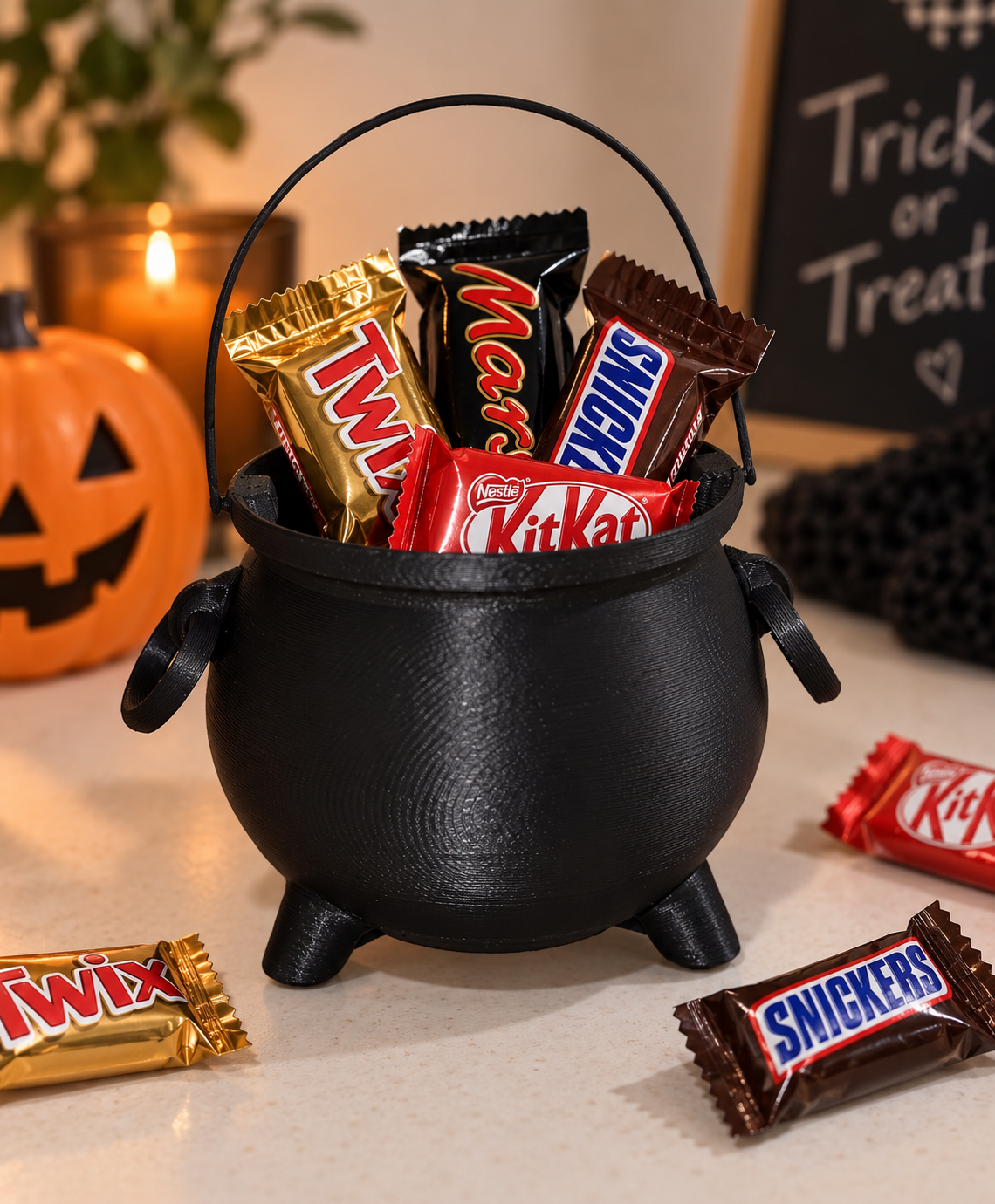 Mini Cauldron Treat Buckets - Sets of 5, 10, 15 or 20.