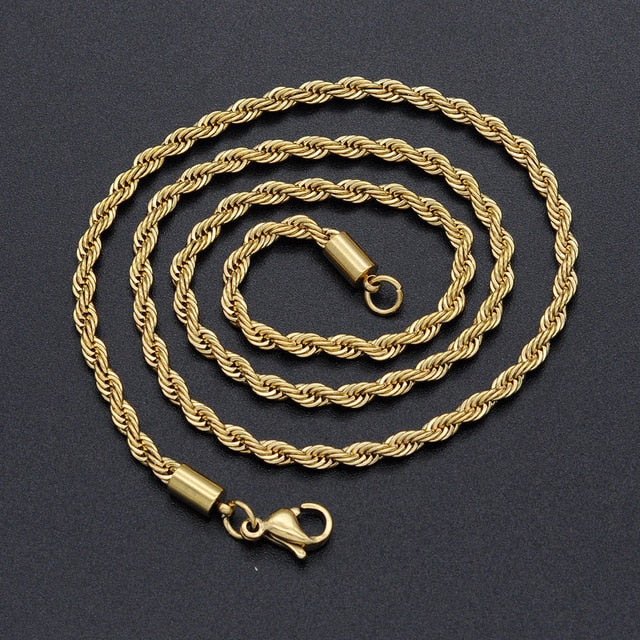 ArcticAura Rope Chain Necklace