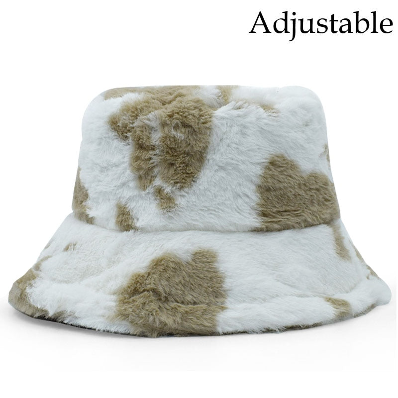 Faux Fur Crown Hat